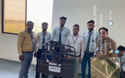 प्रोजेक्ट एग्जीबिशन मे डिप्लोमा इंजीनियरिंग के विद्यार्थियों ने दिखाया टैलेंट
